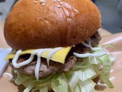 秘制牛肉堡-柔心·y91·汉堡(汉堡·恒隆店)