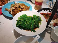 白灼韭菜花-避风塘(江桥万达店)