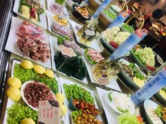 自助取餐区-老船夫婚宴婚庆会馆(延吉路店)
