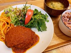 汉堡肉套餐-Café & Meal MUJI(北京坊店)