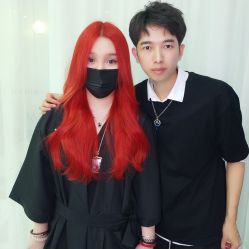 点击看大图 -3AM HAIR SALON染发接发