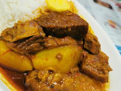 咖喱揸腩饭-敏华冰厅(平安金融中心店)