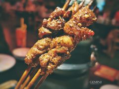 烤羊肉串-唐猫庭院·千年陕菜(大唐不夜城店)