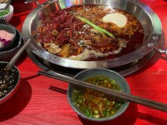 谭血鸭红锅底-谭鸭血老火锅(漳州路店)