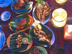 海鲜烧烤-金巴兰海滩烛光bbq