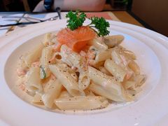 奶汁三文鱼意面-安妮意大利餐厅(国贸店)