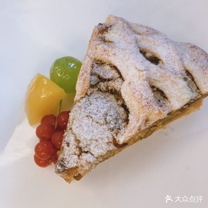 苏州日航酒店-大堂酒廊苹果派配冰淇淋图片 - 第1张