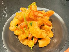 锅包酥皮虾-奉天掌柜·非遗猪手·笨饺子(崇山路店)