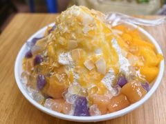 芒果芋圆绵绵冰-荔芳传统糖水铺