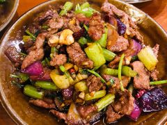 小炒黄牛肉-苗湘食府(十年店)