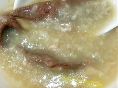 猪肝瘦肉粥-粤式轩广东茶餐厅(草市街店)