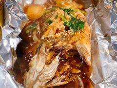 酱烤活鲈鱼-新白鹿餐厅(虹桥南丰城店)