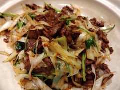 葱爆羊肉-望乡楼上海菜(日月光店)
