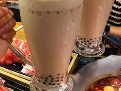 大红袍珍珠奶茶-湊湊火锅·茶憩(东城万达店)