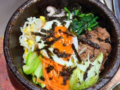 蔬菜石锅拌饭-首尔朴宝·炭火烤肉(五角场店)