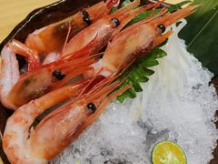 甜虾刺身-鳗鲔料理小馆
