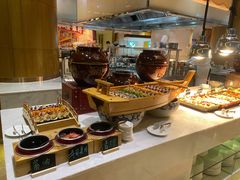 自助取餐区-杭州钱江新城万怡酒店-西餐厅