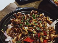 红葱酱爆八爪鱼-日食记精菜馆(建邺万达店)