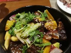 菠萝蜜黑山羊-糟粕醋·椰苑海南菜餐厅(亚龙湾天域酒店)
