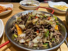 韩式炒牛肉-山海珍味韩国料理(奥城店)