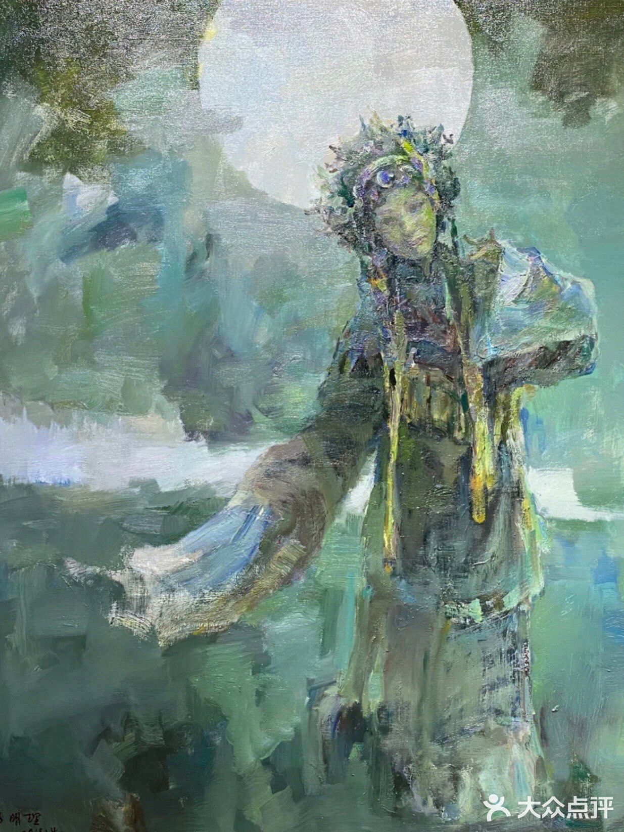 精美绝伦的戏曲艺术油画作品