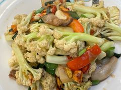 回锅肉炒台山菜花-海宝酒家(中山四路店)