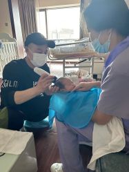 -慧婴轩婴儿理胎发胎毛笔胎毛画手足印(通州店)