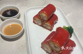 Fresh Shrimp Flower Rice Noodle Roll