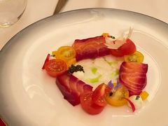 挪威烟熏三文鱼水晶黄瓜香槟奶油-福楼法餐厅FLO