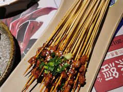 炭烤牛肉串-酒阳蒸经·江湖川菜