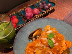 海鲜龙虾汁手工意面-404干式熟成牛排馆•聚会餐厅