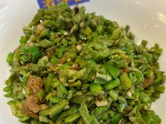 贡菜炒油渣-老萍巷•莲花血鸭(楚萍店)