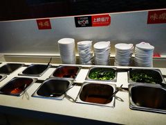 自助调料区-幸运牛汕头小黄牛牛肉火锅(梅林店)