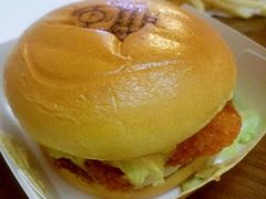 爆浆芝士鸡排堡-麦当劳(长江西路得来速店)