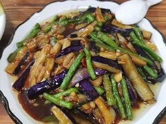豆角茄子-八一潮州砂锅粥城