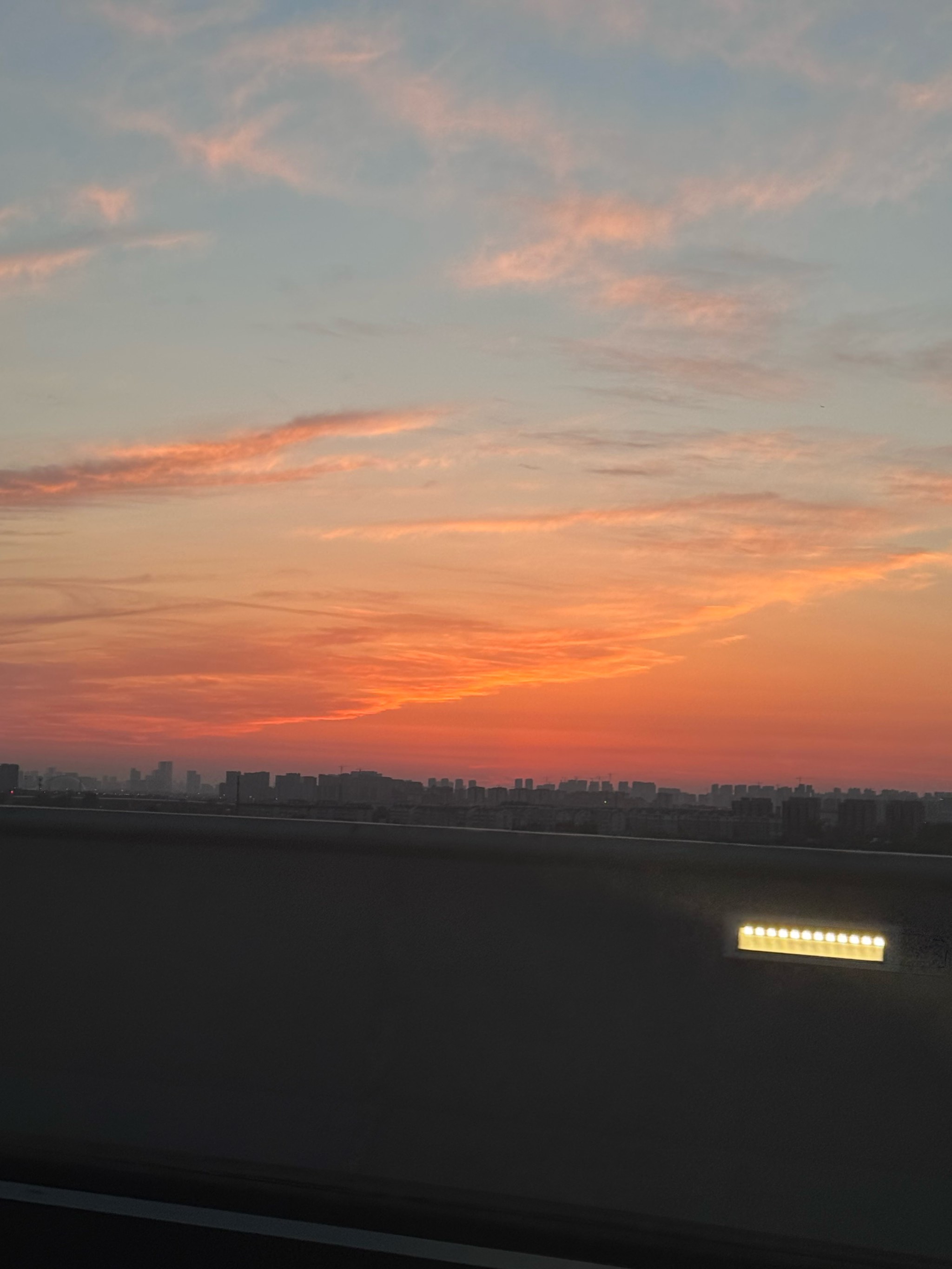 6月3日青岛晚霞图片