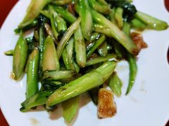 猪油渣炒菜心-金穗园·砂锅粥.醉鸡煲火锅(长寿路店)