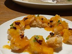 橙味蟹粉脆皮虾球-宁波柏悦酒店·钱湖渔港