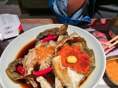 -草家酱蟹炭火烤肉店(珲春南路一店)