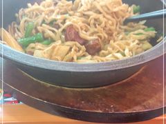 -金扁豆酱肉焖面