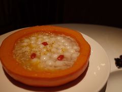 南瓜酒酿小圆子-玫瑰厅上海菜(兴国路店)