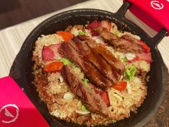 炙烤澳洲西冷牛排铁锅饭-必胜客(积水潭店)
