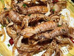 椒盐虾姑-健眺小海鲜(临海后山店)