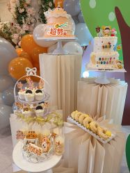 -11 Baby百日宴生日气球创意布置