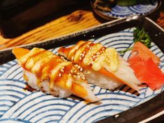 火炙蟹手握寿司-小川洋风料理(江汉路店)