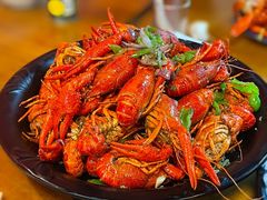 椒盐龙虾-老谭虾王蟹皇·龙虾·烧烤(蝴蝶湾店)