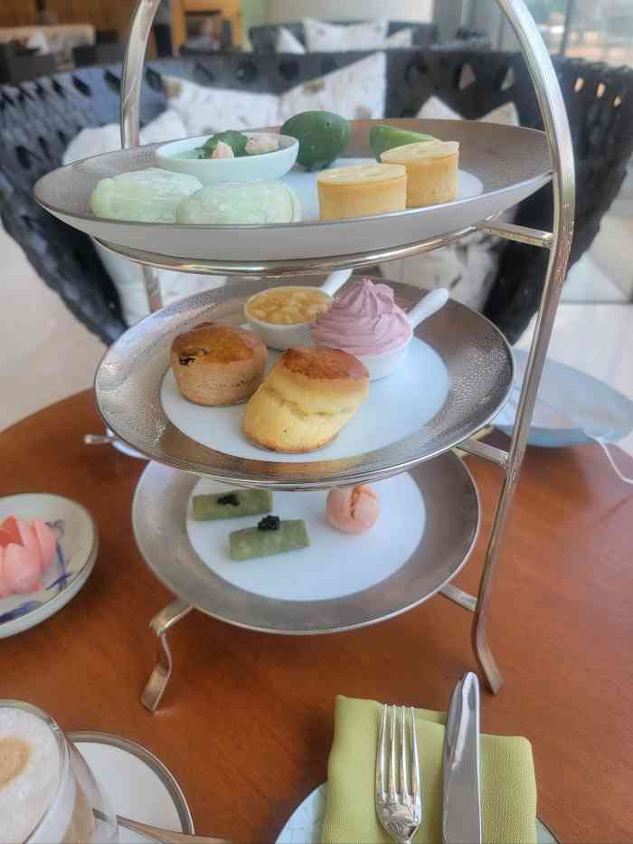 大连君悦酒店·大堂酒廊-"我觉得是君悦出过的最好吃的下午茶了,因为.