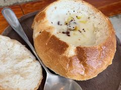 牡蛎奶油面包汤-The Rug Cafe(王府中环店)