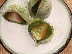 草莓抹茶大福-無印抹茶·日式甜品·生日蛋糕(吉林财富购物广场店)