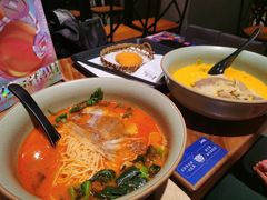 番茄汤安格斯肥牛面-和府捞面(东直门银座店)